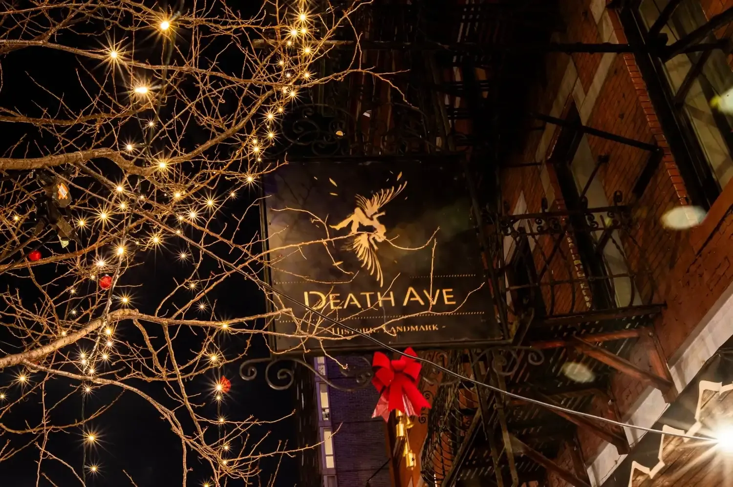 Death Ave sign